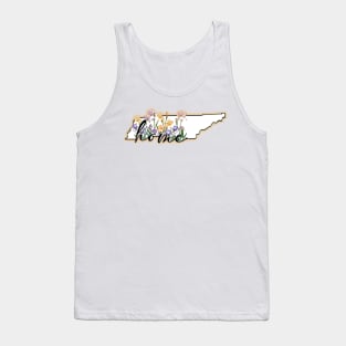 Tennessee State Flower Iris Tank Top